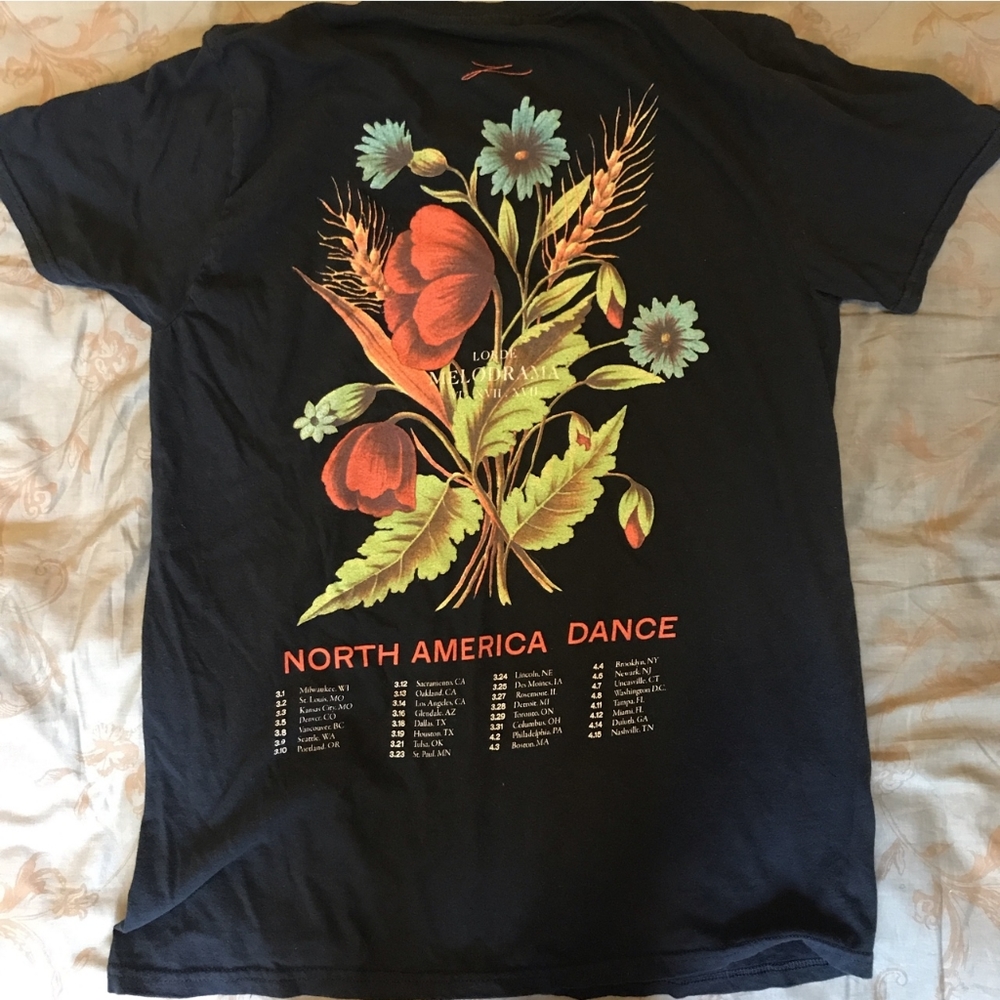 Lorde Melodrama North American Dance Tour T Shirt